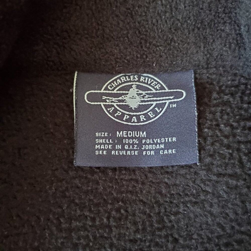 Charles River Heavyweight Fleece 1/4 Zip Pullover M - Picture 6 of 11